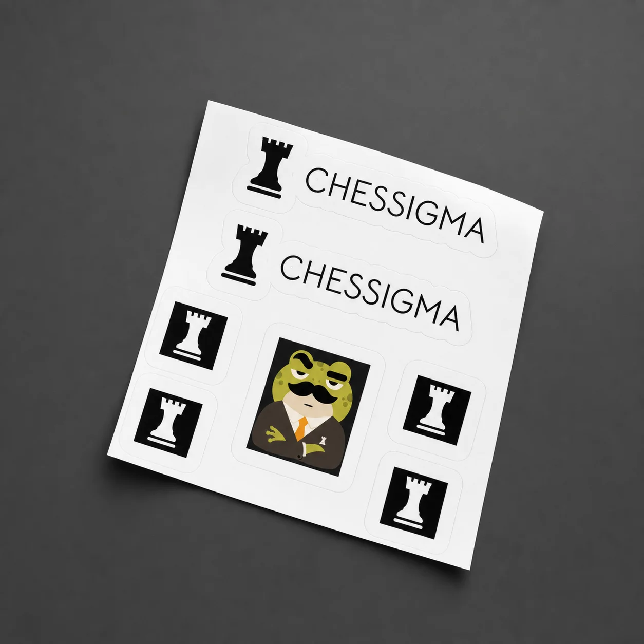 Chessigma Stickers